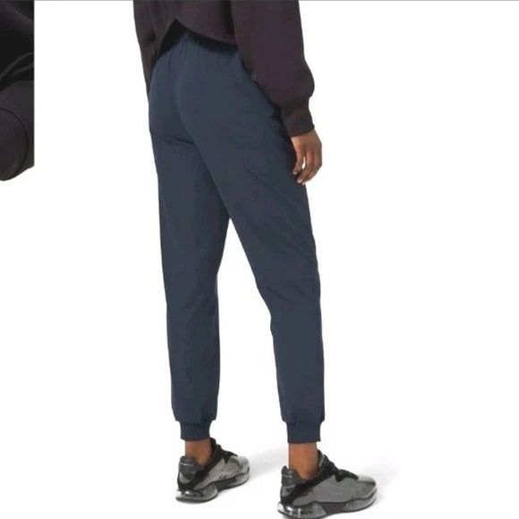 Lululemon Keep Moving Joggers  Pants Women Size 10 True Navy Wicking Stretch - Picture 7 of 8